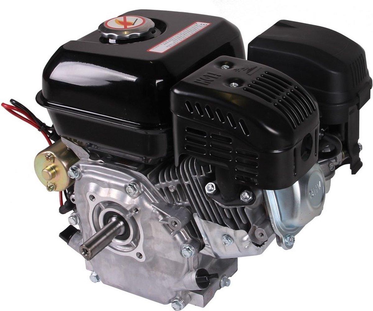 Benzinemotor E-start 6.5pk asmaat 19,05mm