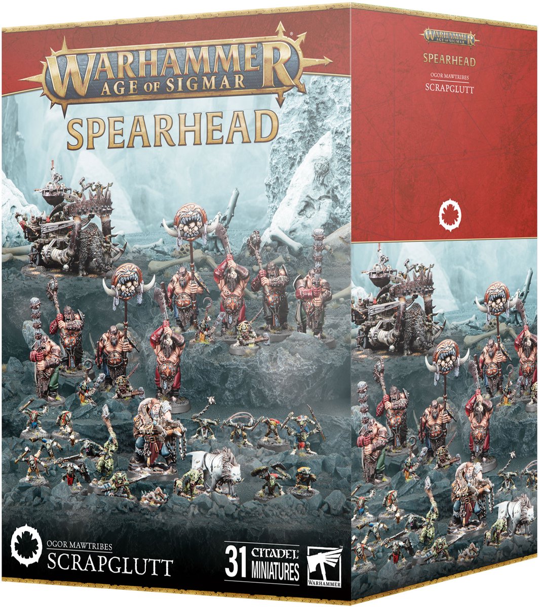 Warhammer Age of Sigmar: Spearhead: Ogor Mawtribes– Scrapglutt