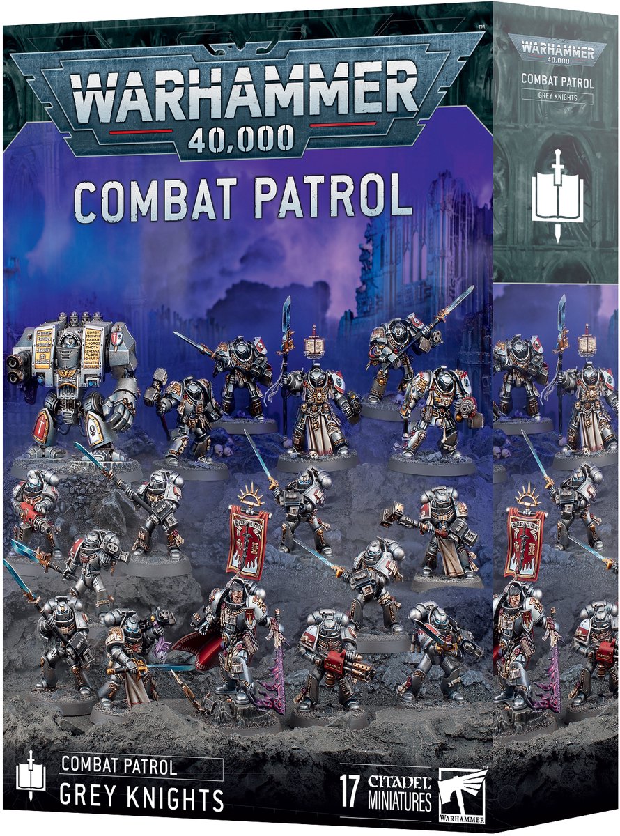 Warhammer 40,000 Combat Patrol: Grey Knights– Miniatures Box | Games Workshop