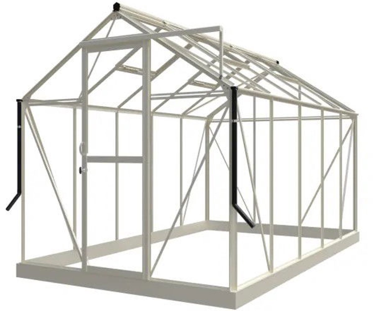 Tuinkas Mary III Full Options wit 3 mm veiligheidsglas Royal Well - Royal well