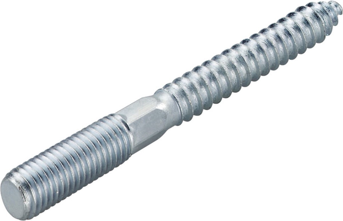 Fischer 77643 Stokschroef 8 mm 100 mm T-profiel, Buitenzeskant 100 stuk(s)