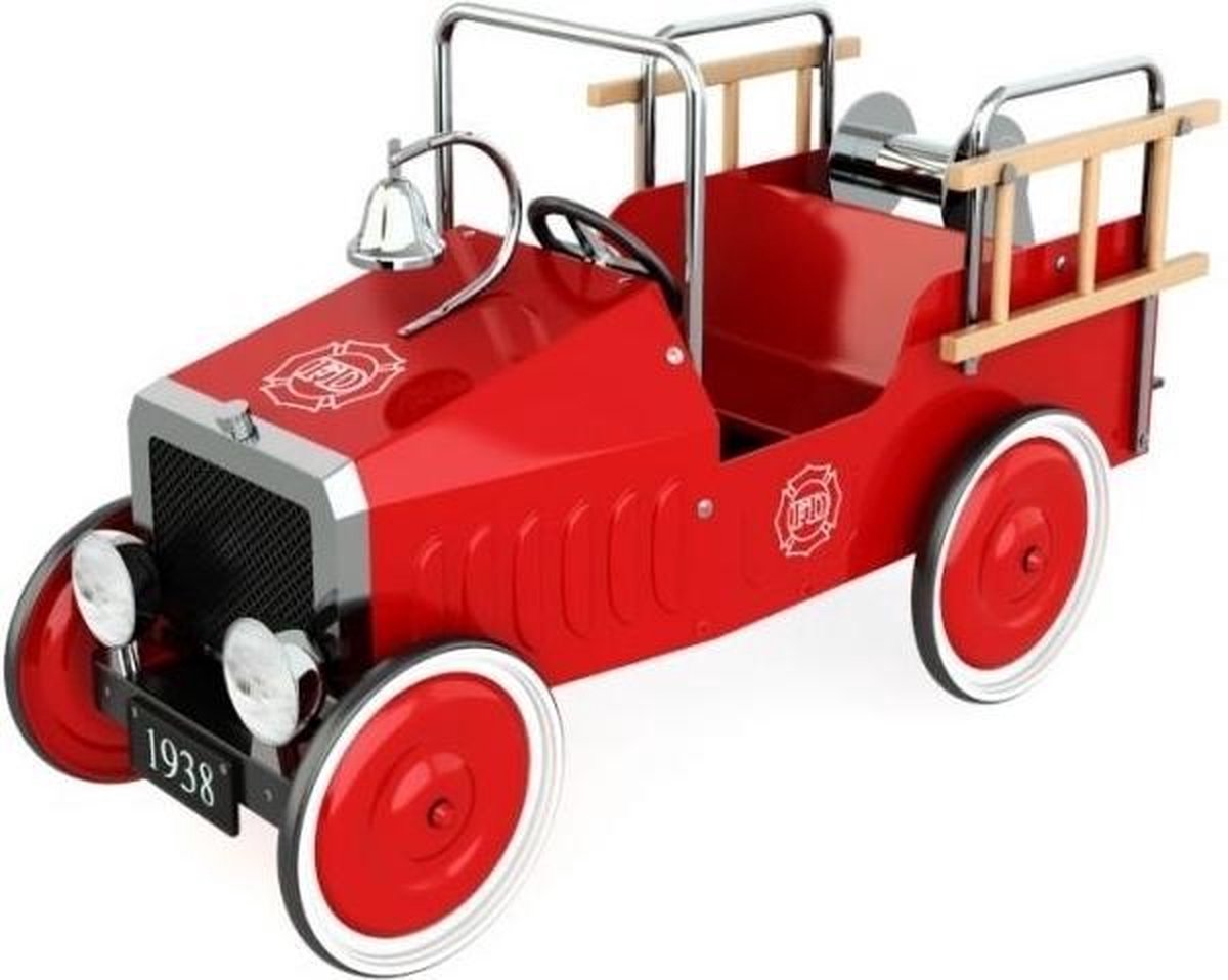 Trapauto brandweerwagen