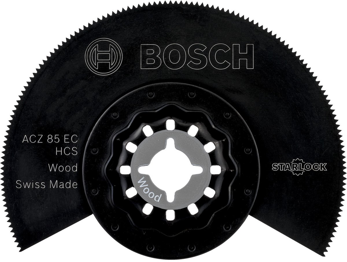 Bosch Accessoires Starlock ACZ 85 EC HCS, Wood 85 10x - 2608664483