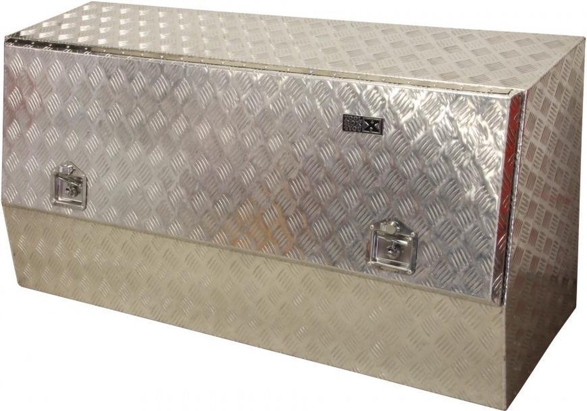 Opbergkist traanplaat met deur