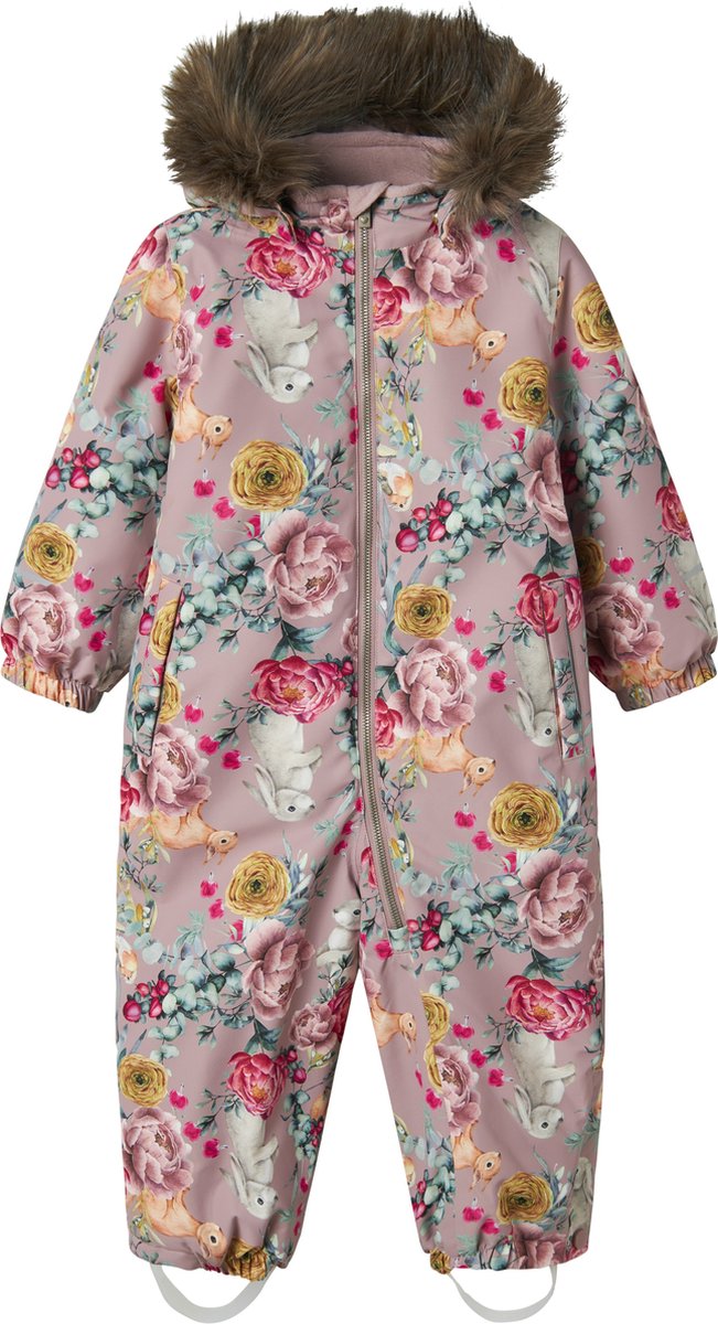 Name It Skipak - Noos - NmfSnow10 - Woodrose/Flower Rabbit - Name It - 8 jaar (128) - Skipak