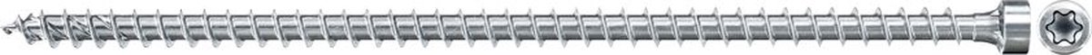 Fischer 562964 FPF II CHTF 8,0 x 240 BC 50 Houtschroef 8 mm 240 mm TX Staal Galvanisch verzinkt 50 stuk(s)