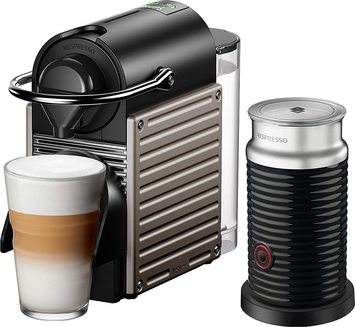 Nespresso Pixie & Aeroccino XN305T Capsule machine