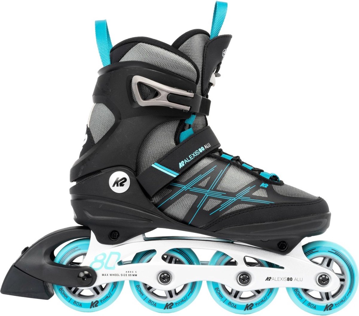 K2 - Alexis 80 Alu - Fitness Skates - 40.5