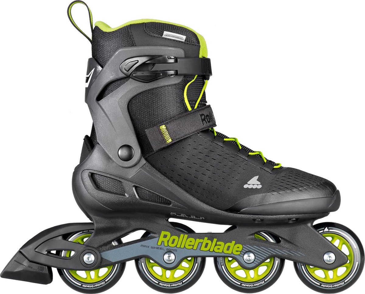 Rollerblade - Zetrablade Elite Black/Lime - Recreatieve Skates - 45.5
