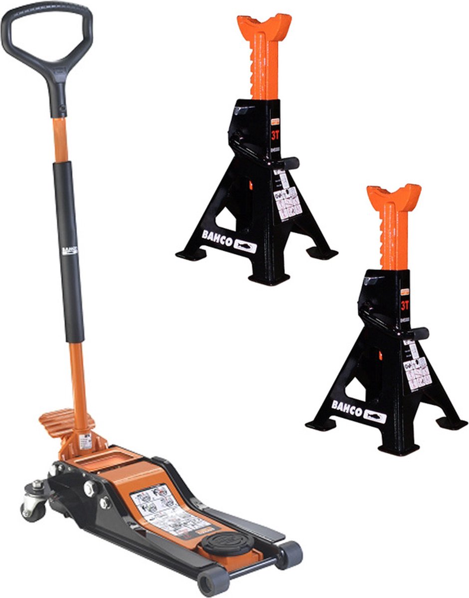 Bahco rolkrik 2t incl. 2 standard | BH12000BH33