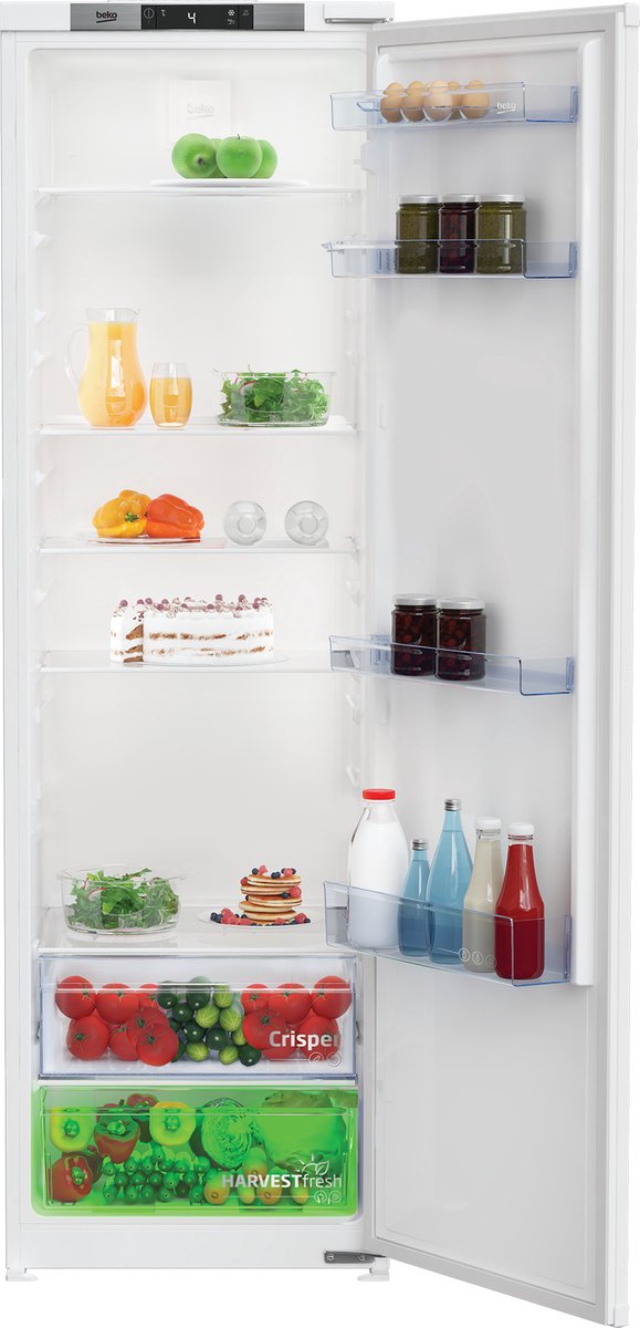 Beko BSSA315E4SFN - Inbouwkoelkast 309l - HarvestFresh Technologie - Energieklasse E