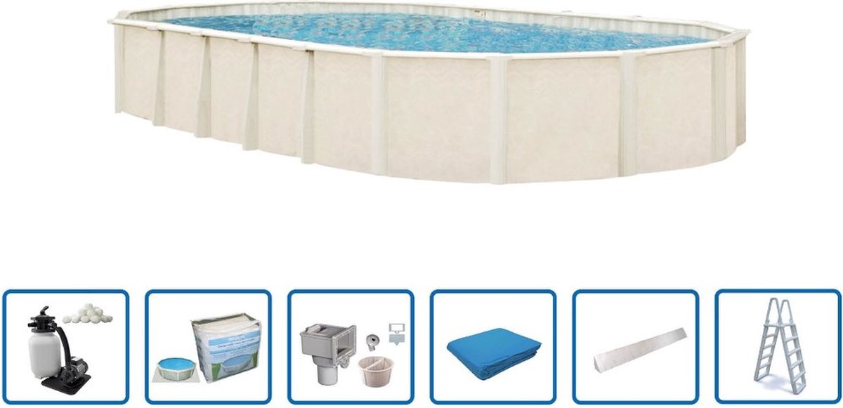 Interline  Century ovaal 9,75x4,90m Deluxe pakket - Interline