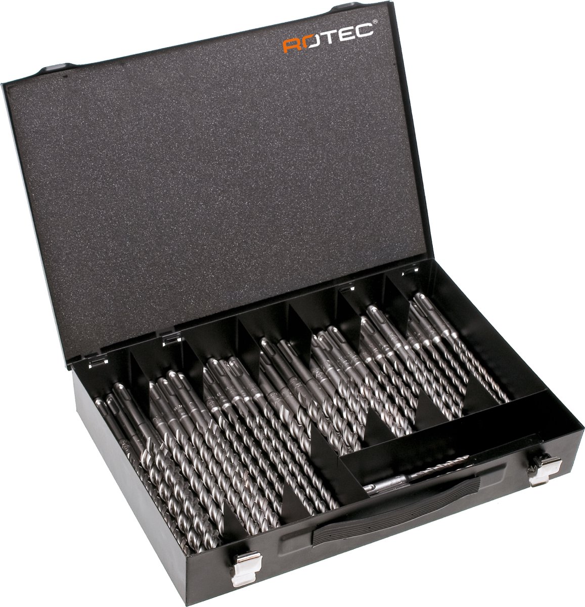Rotec Hamerborenset | Cassette SDS+ | V-Breaker | 40 dlg. - 900.1015
