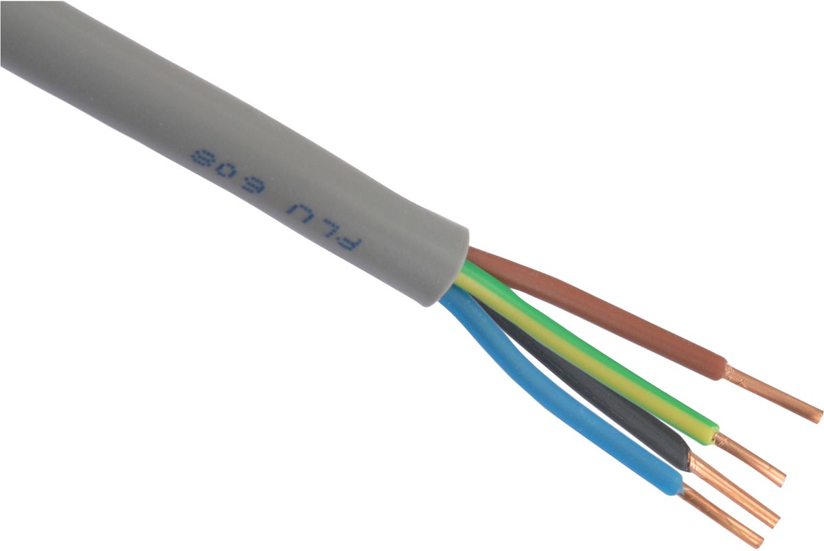 Q-Link Buitenkabel | XMVK | 4 x 2.5 mm² | 100 m | Grijs - 01.266.56