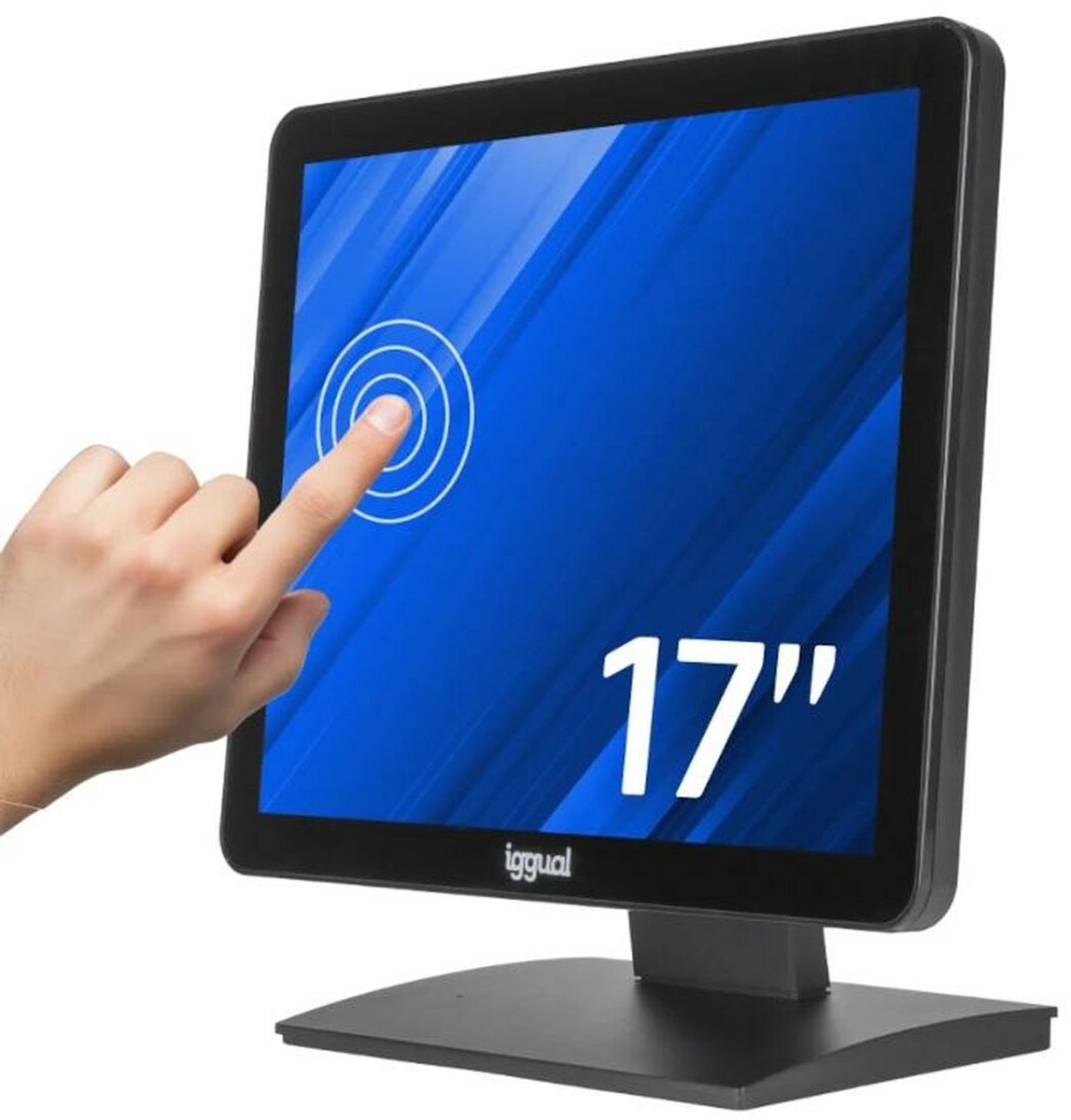 Monitor met Touchscreen iggual IGG319659 17"