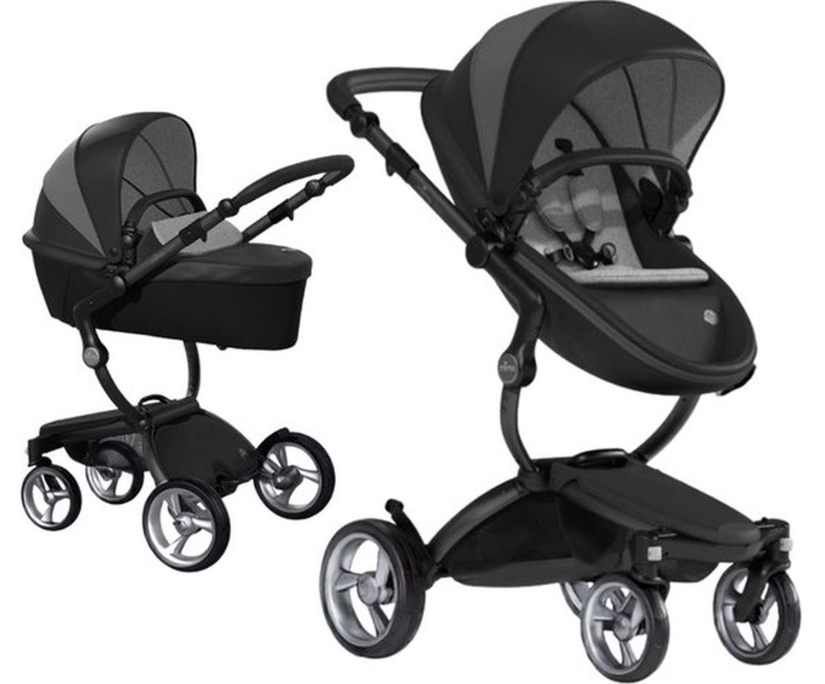 Mima Xari - Kinderwagen - Carrycot inside systeem - London Black