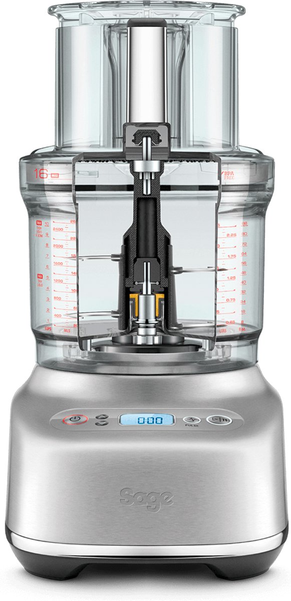 Sage the Paradice™ 16 - Keukenmachine - 900 W inductiemotor - RVS