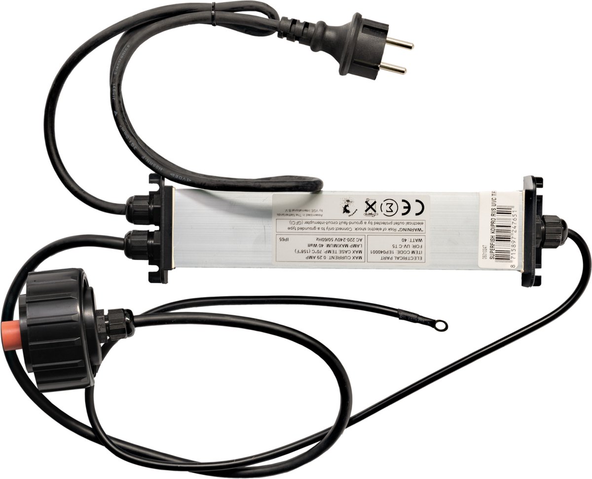 Koi pro Kp Rvs Uv Trafo T5 40w -2015