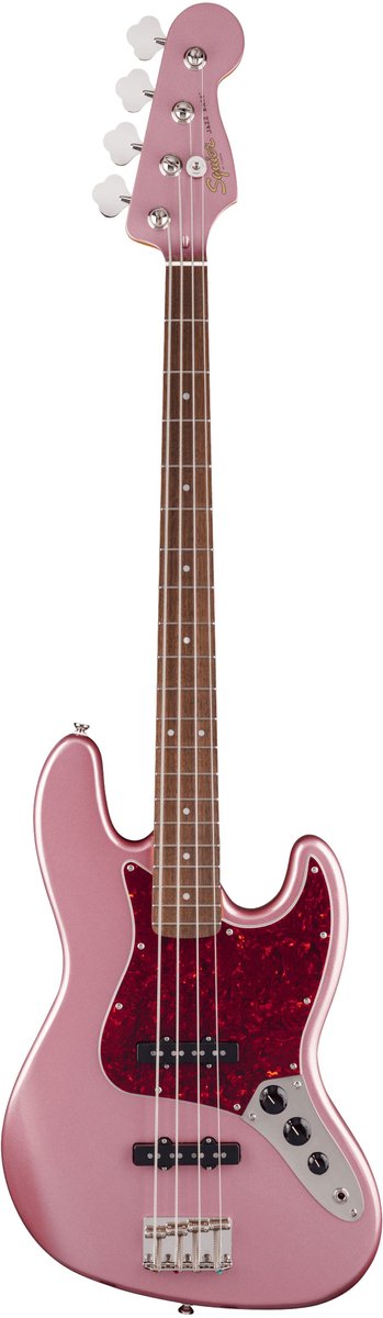 Squier FSR Classic Vibe '60s Jazz Bass, Burgundy Mist IL