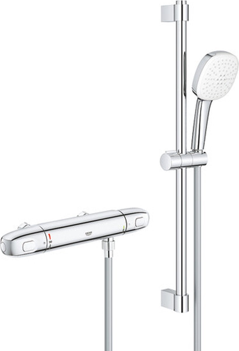 Grohe Grohtherm 1000 New - Douchemengkraan - Thermostatisch - Chroom