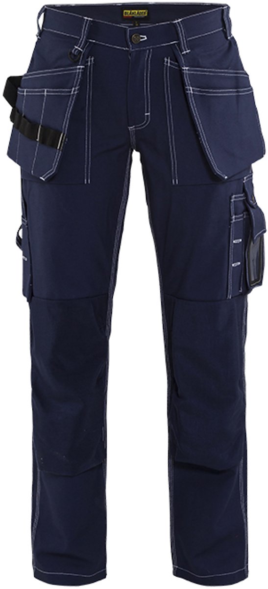 Blåkläder Dames werkbroek 15451370 | Marineblauw | Maat 40 - 7330509232361