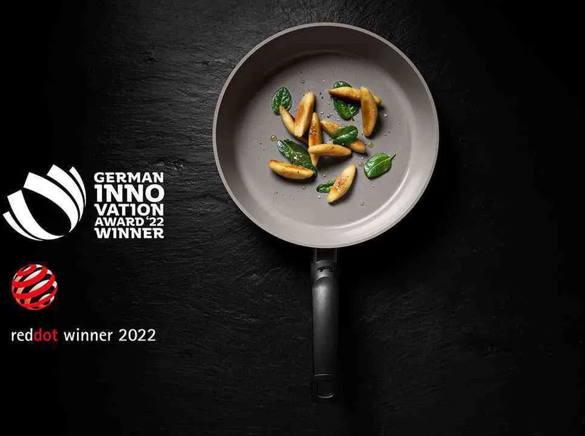 Fissler Ceratal Comfort 159-220-02-100-0, 2-delige koekenpannenset, 24 en 28 cm