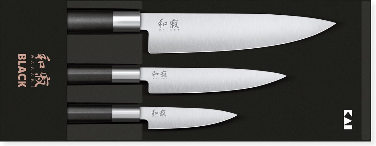 Kai Shun messenset wasabi drie-delig