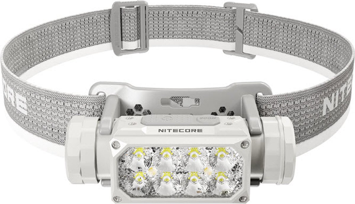 Nitecore HC65 UHE LED Grey, oplaadbare hoofdlamp, 2000 lumen