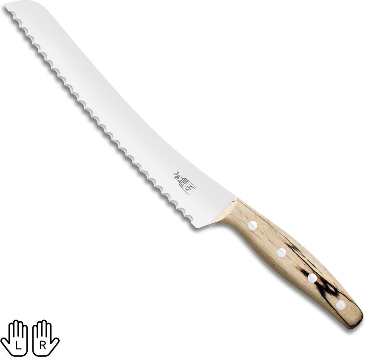 Robert Herder KB2 broodmes ijsbeukenhout, 9735195832