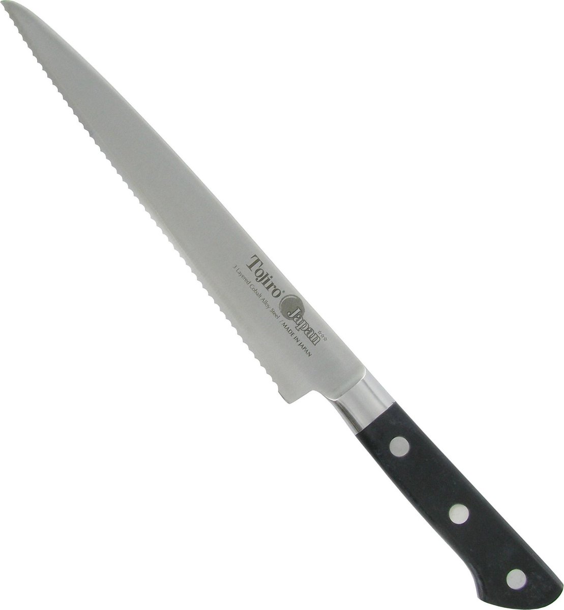 Tojiro Classic DP3, F-828, 3-laags, broodmes, 21 cm