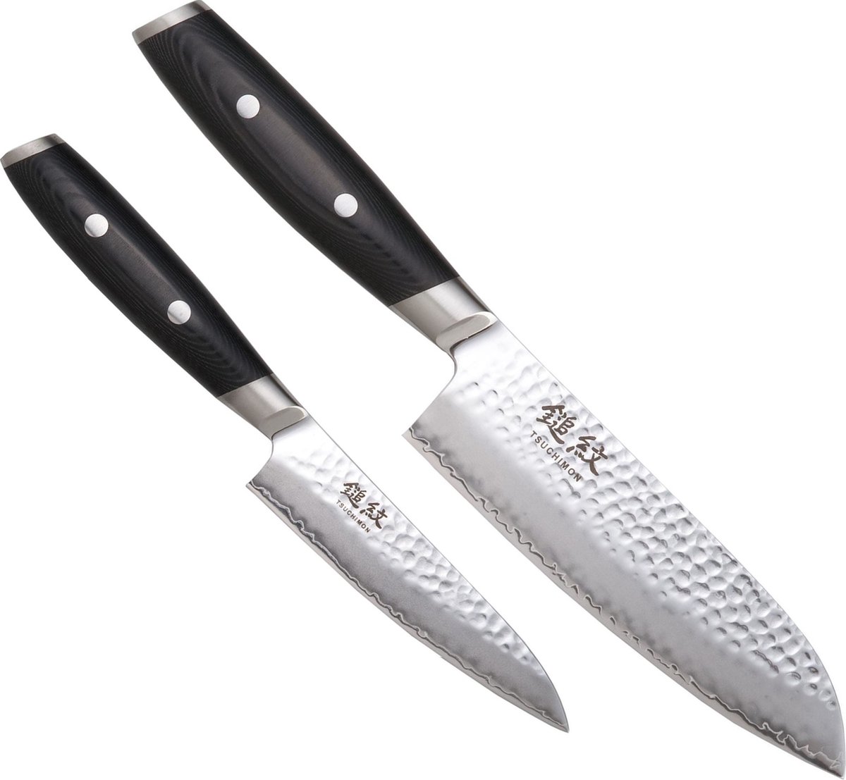 Yaxell Tsuchimon 36750, 2-delige giftset santoku en universeelmes