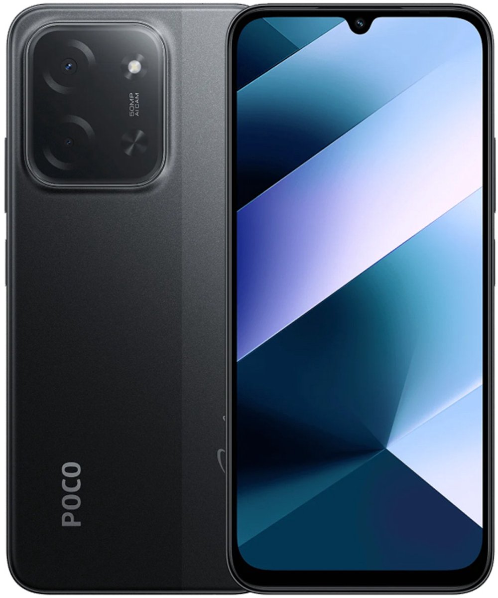 POCO C85 Black 6 GB + 128 GB