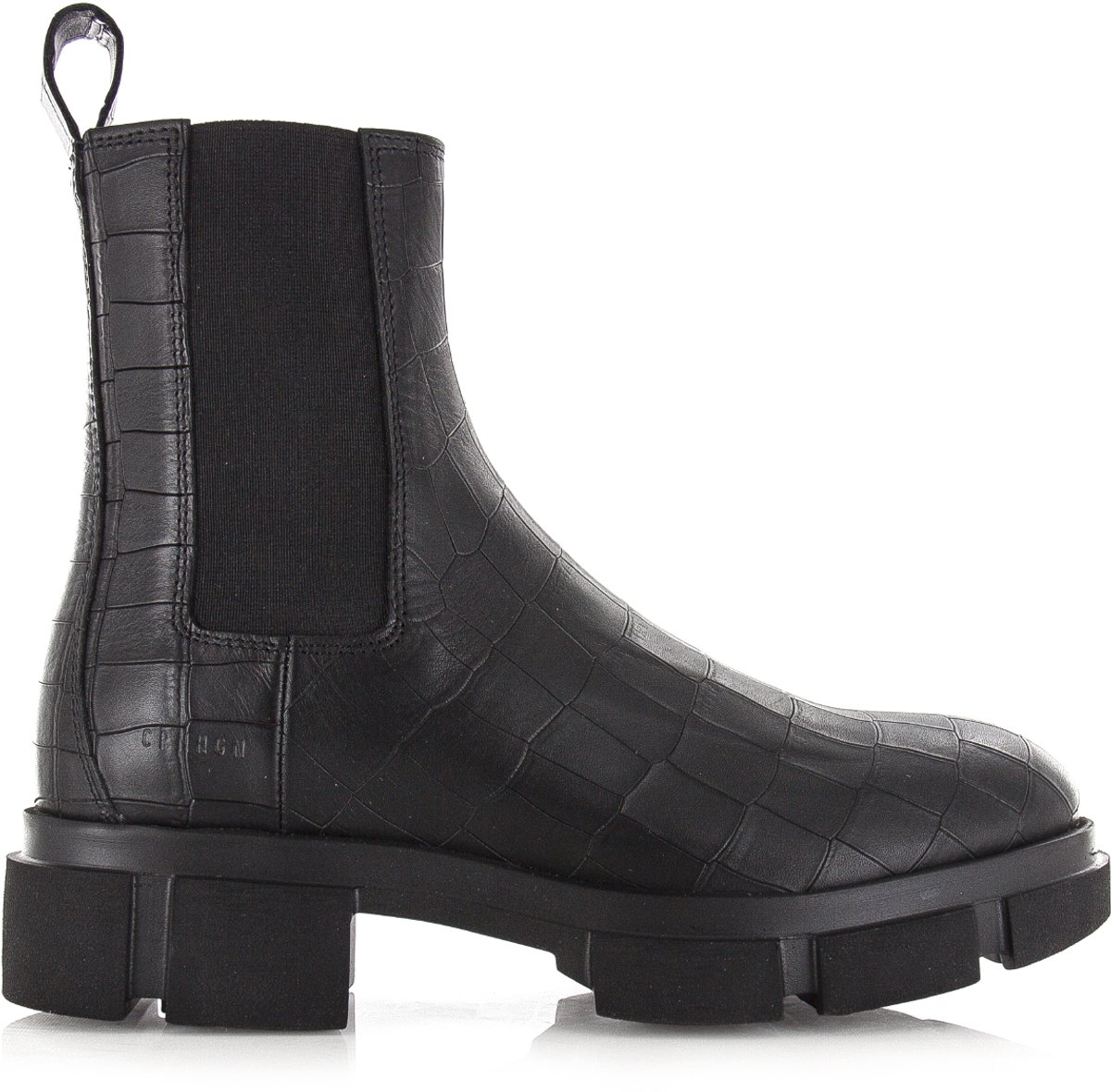 Copenhagen Cph570 croco black chelsea boots dames