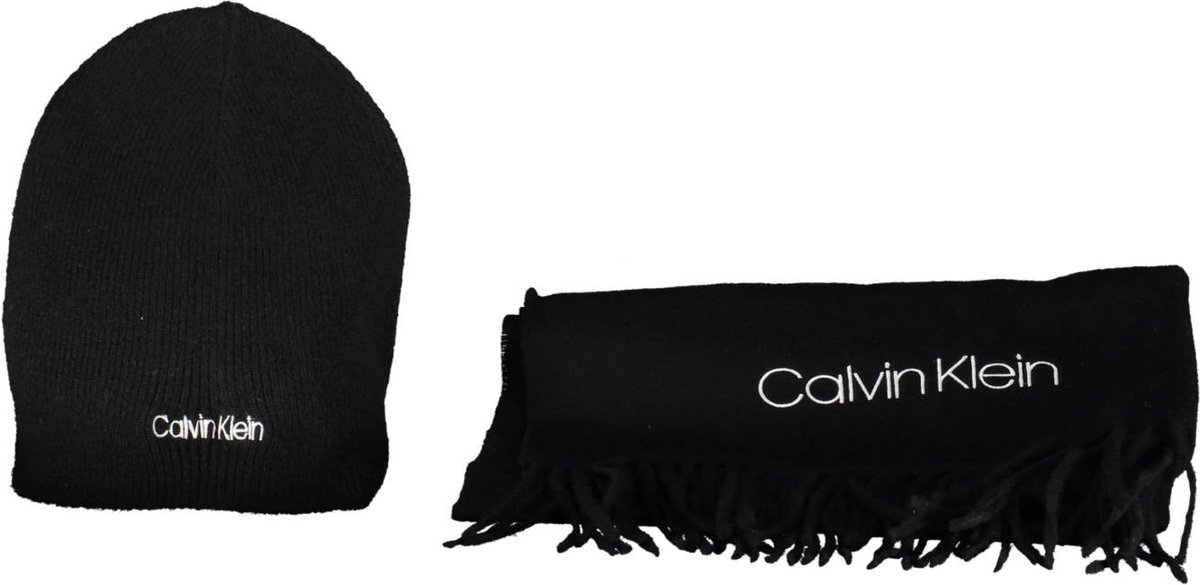 Muts en Sjaal Set Zwart