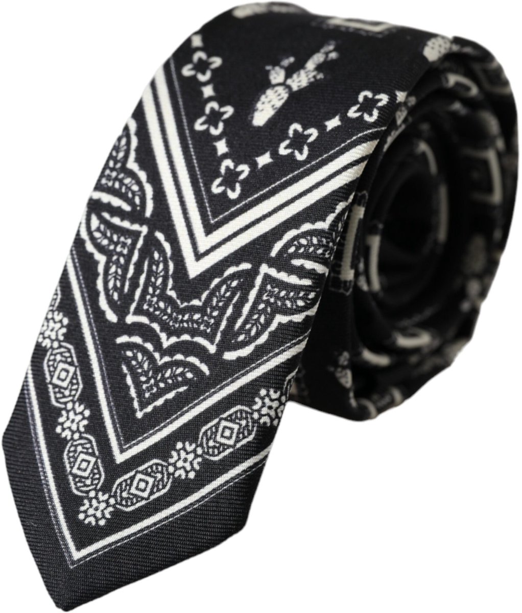 Paisley Print Stropdas Kra3394