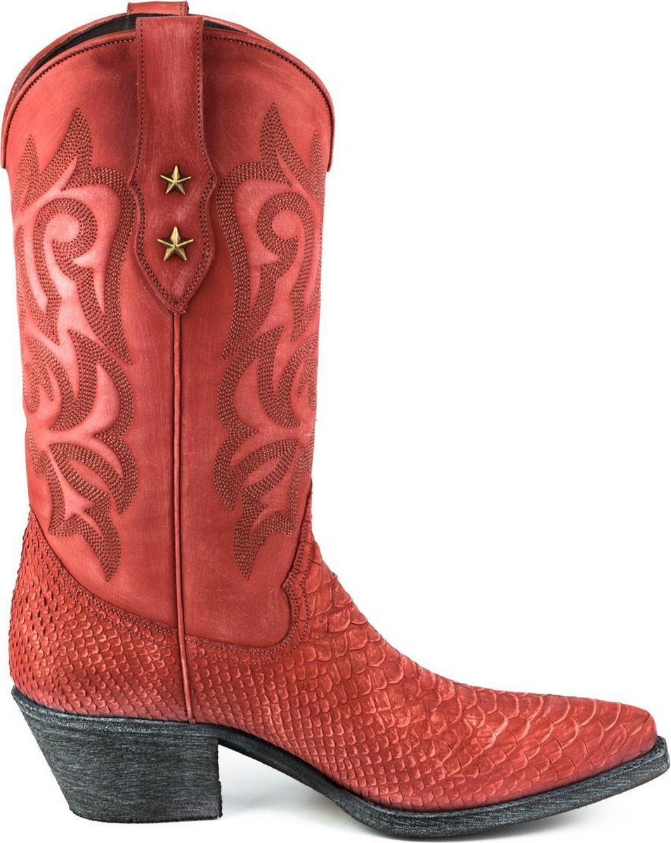 Mayura Boots Dames westernlaarzen alabama 2524-rojo lavado