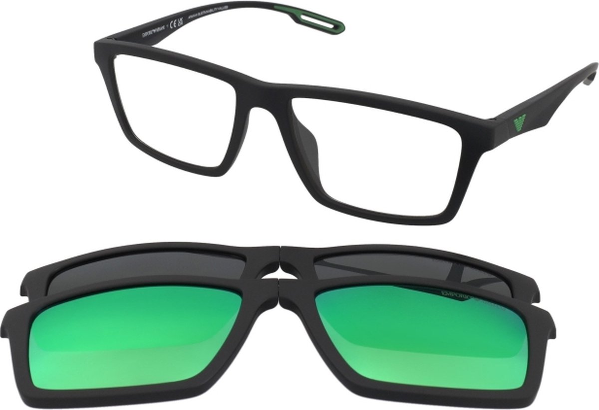 Emporio Armani EA4189U 50011W matzwarte zonnebril