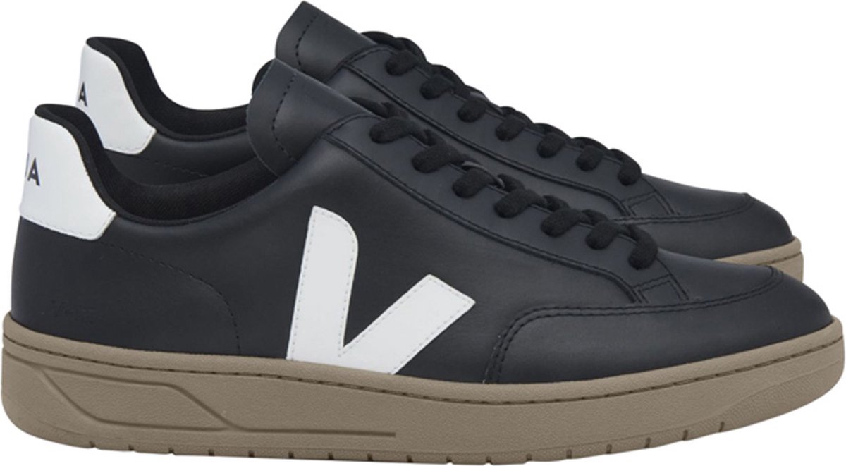 V-12 Sneakers - Veja - Leer - Zwart/Wit