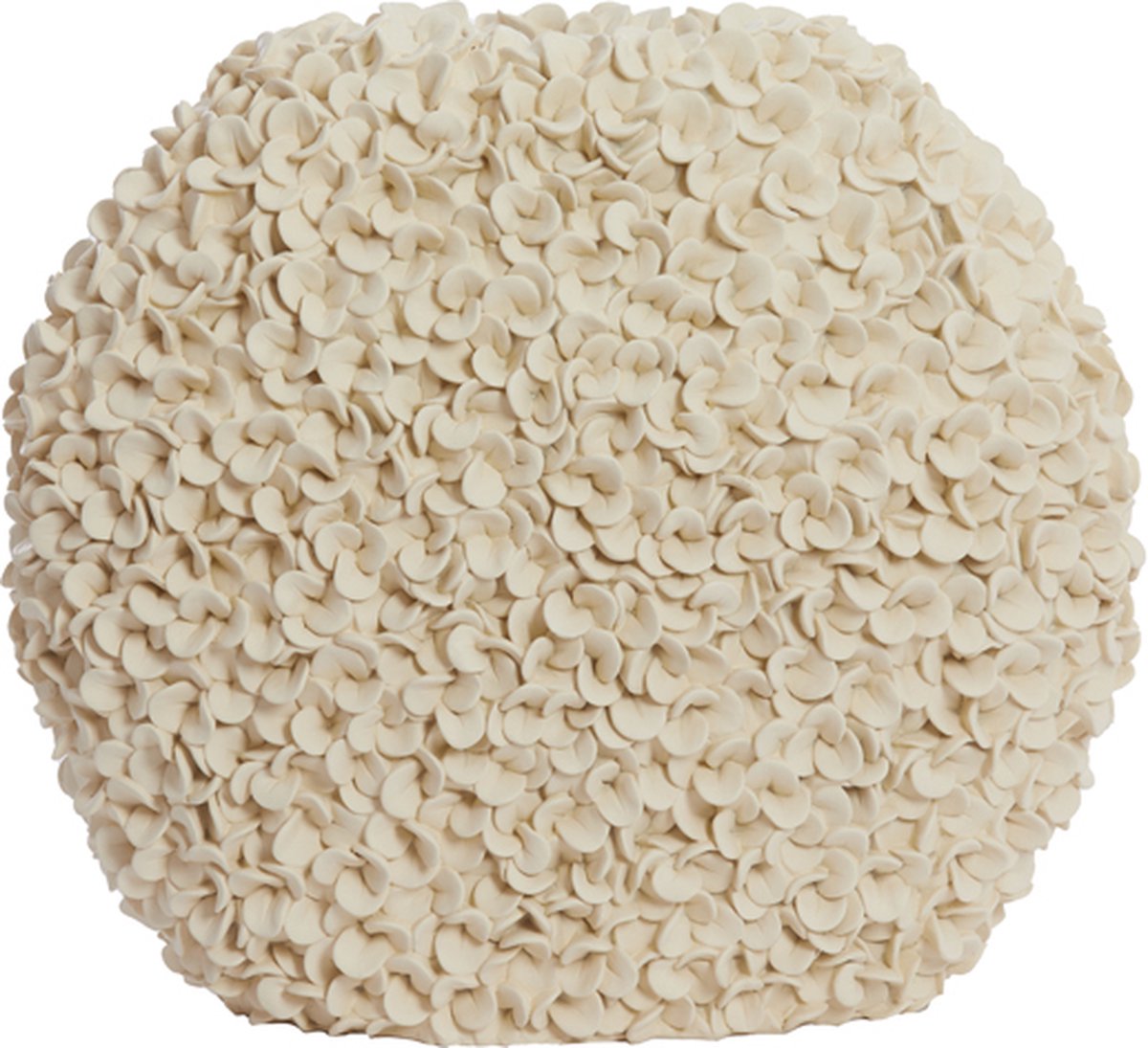 Light & Living vaas deco 52x23x46,5 cm phylia crème