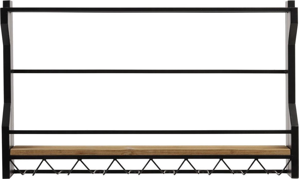 Light & Living wijnrek muscan 80x12x48cm -