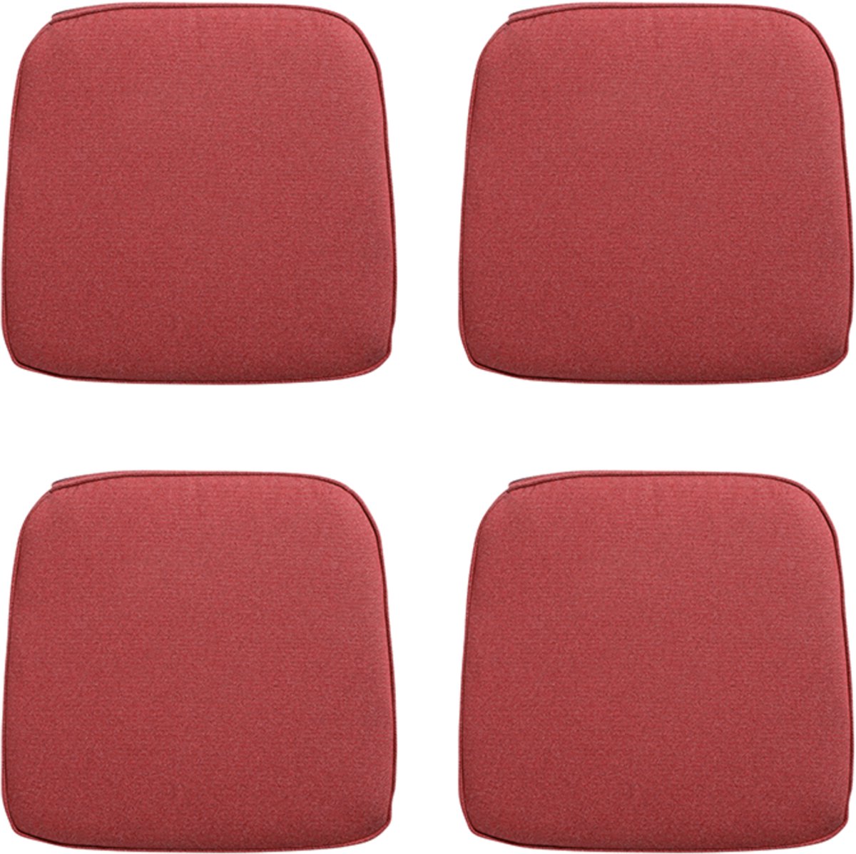 Madison Wicker universeel outdoor manchester red 46x48 4 stuks