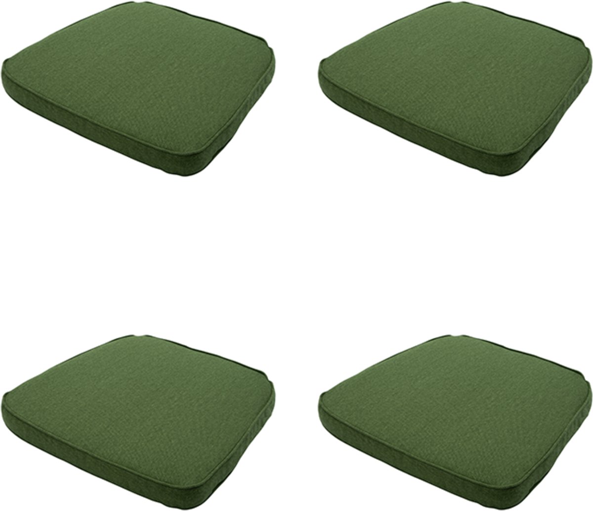 Madison wickerkussen 48x48 - beige recycled canvas 4 stuks