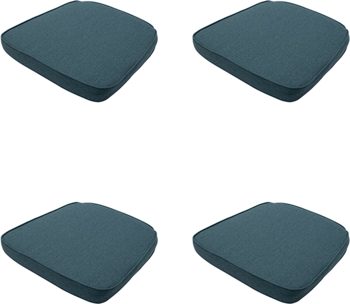 Madison wickerkussen 48x48 - beige recycled canvas 4 stuks