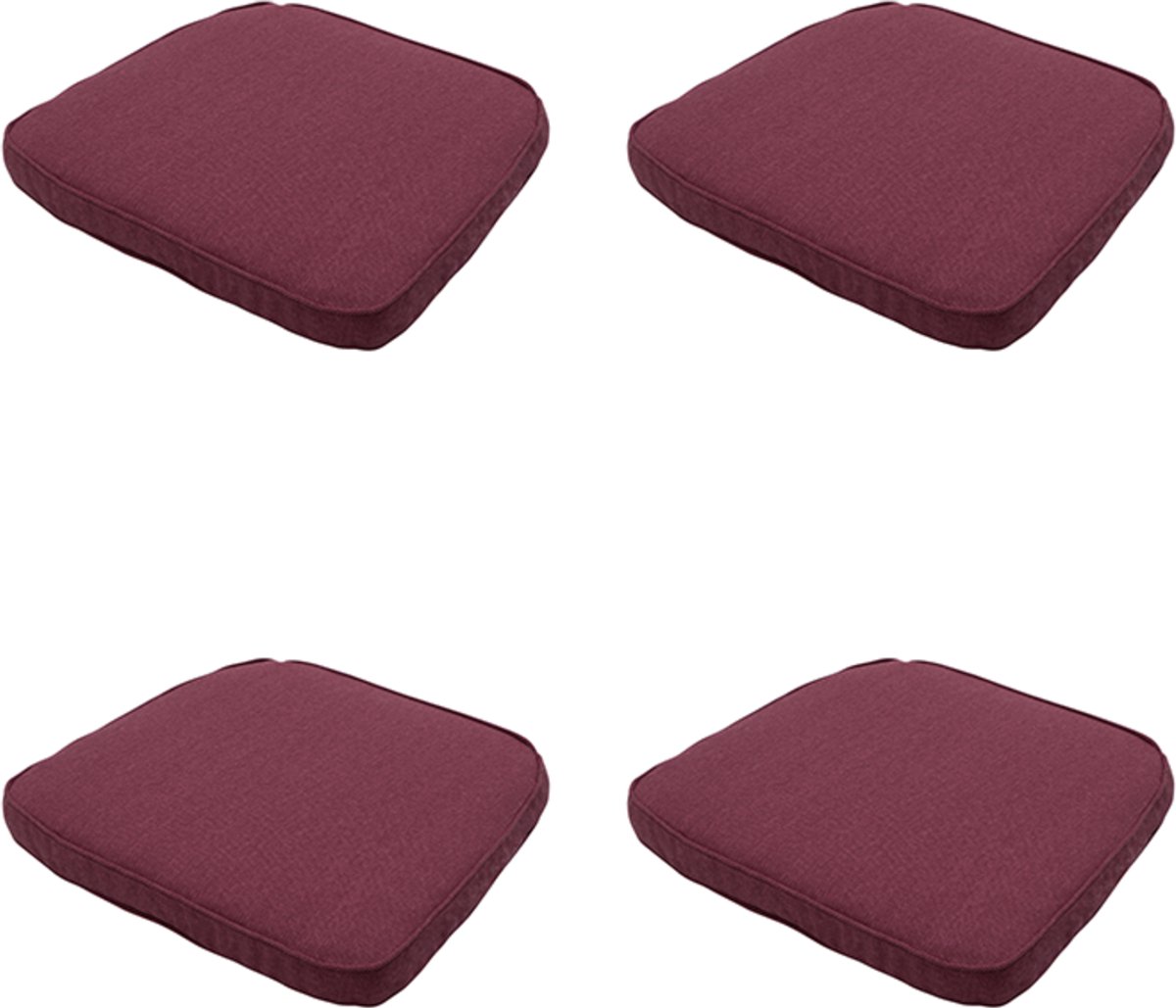 Madison wickerkussen 48x48 - beige recycled canvas 4 stuks