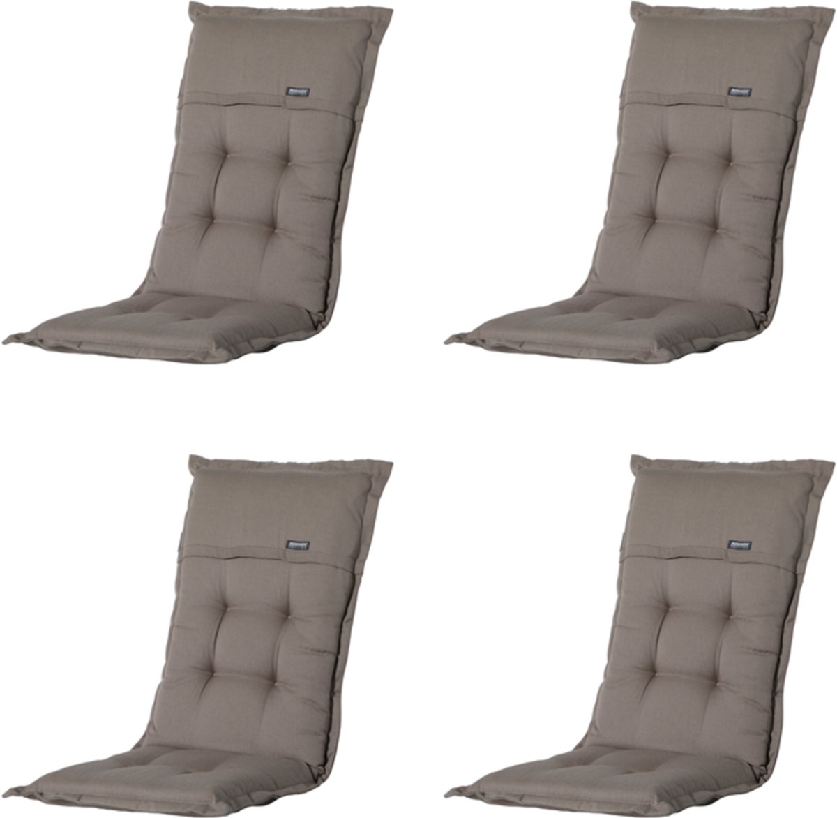 Madison kussen lage rug rib liver 105x50 - 4 stuks