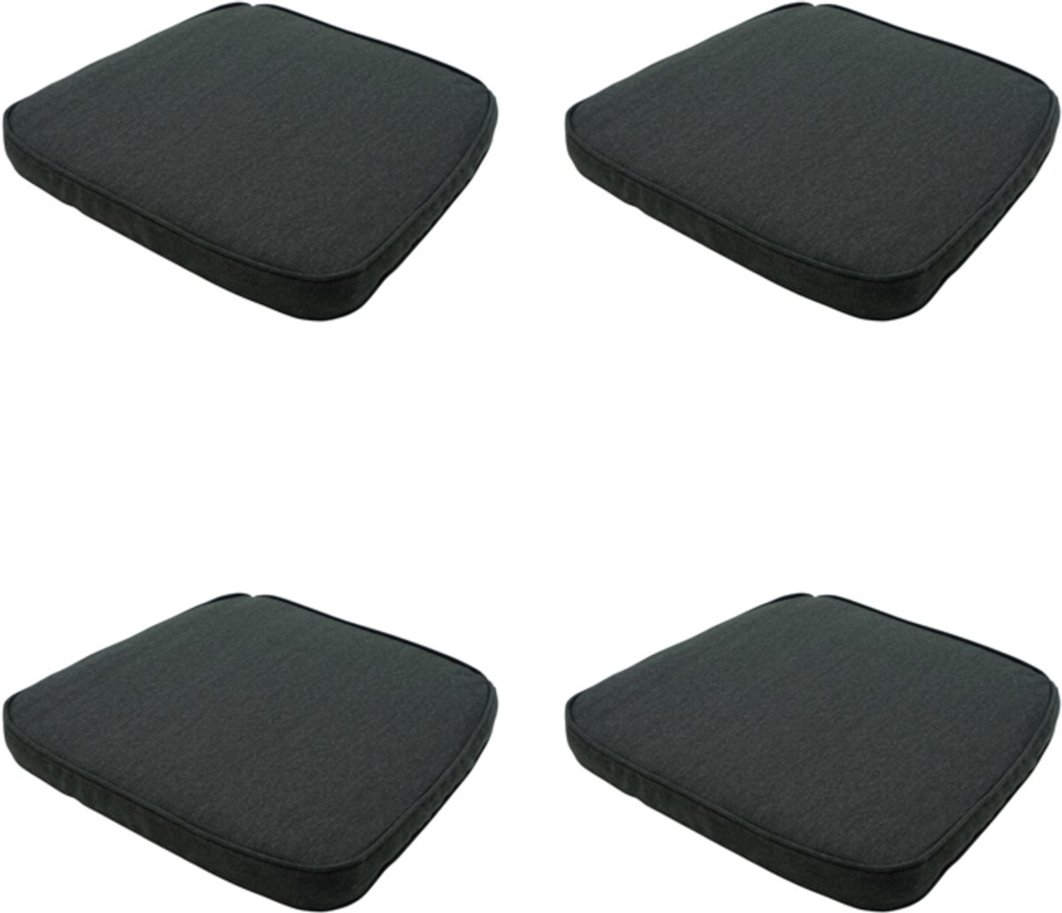 Madison wickerkussen 48x48 - beige recycled canvas 4 stuks