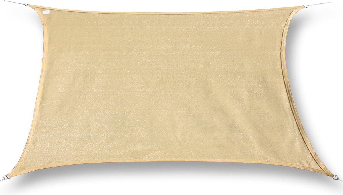Hanse® Schaduwdoek rechthoek waterafstotend 4x5 m zonnedoek