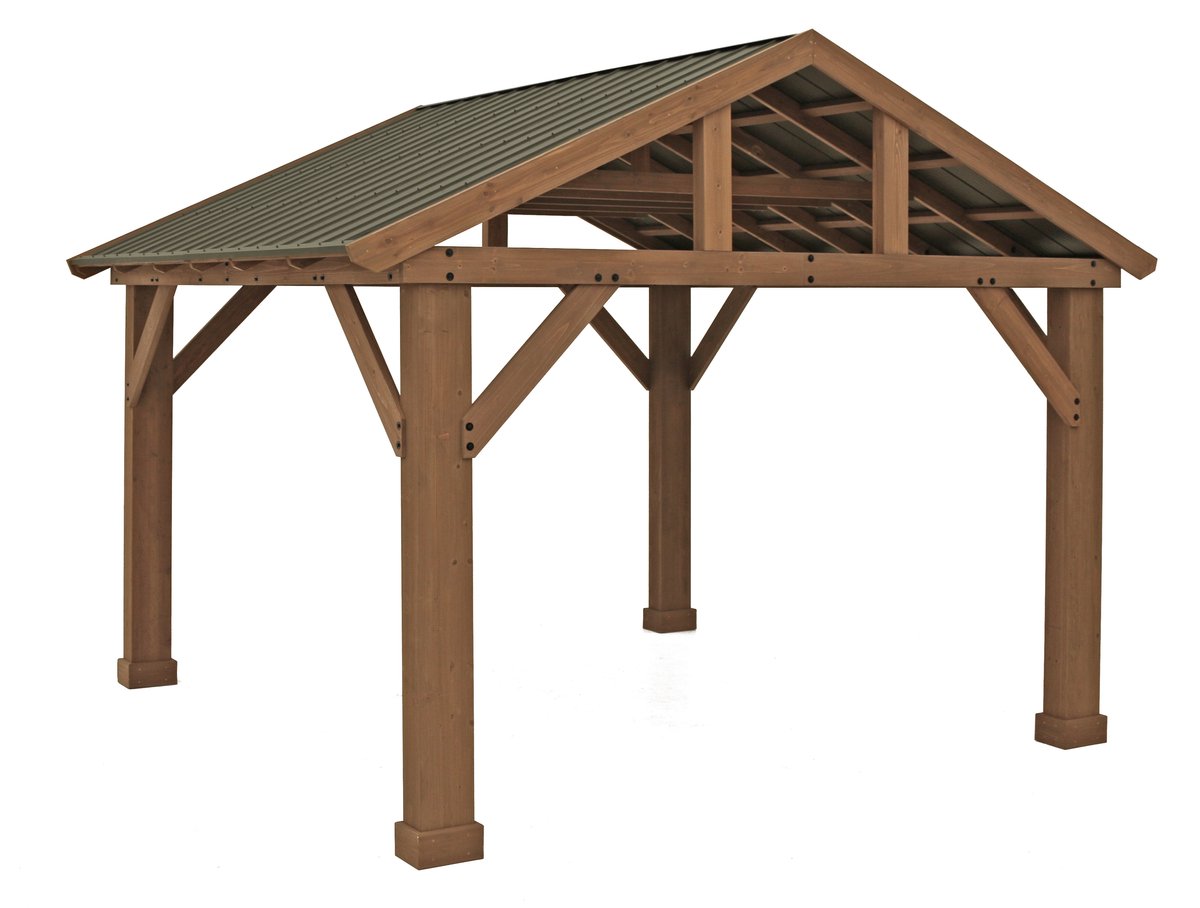 Westmann Houten paviljoen yukon 1412 366x427x330 cm -
