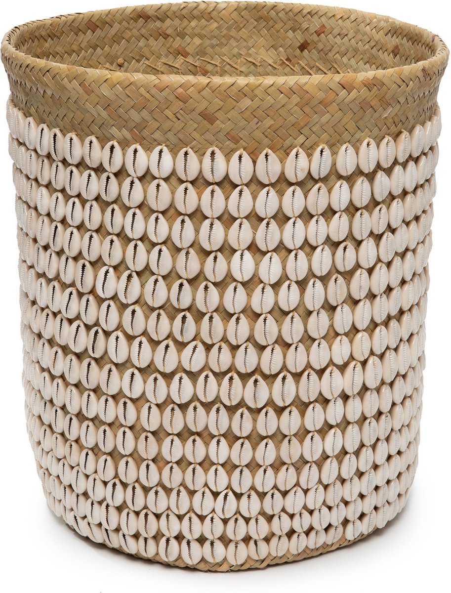 Bazar Bizar Pandan opbergmand naturel wit