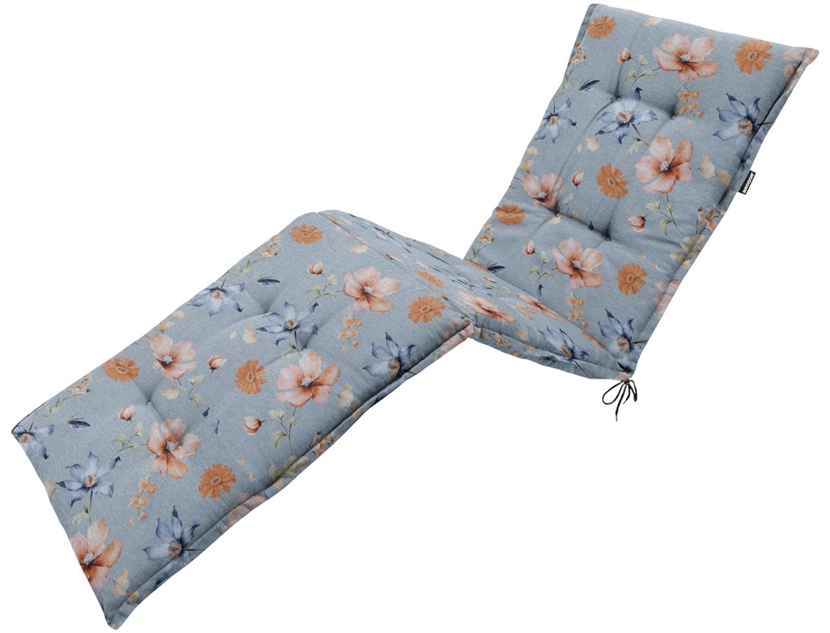 Madison ligbedkussen florina blue ca. 200x65 cm